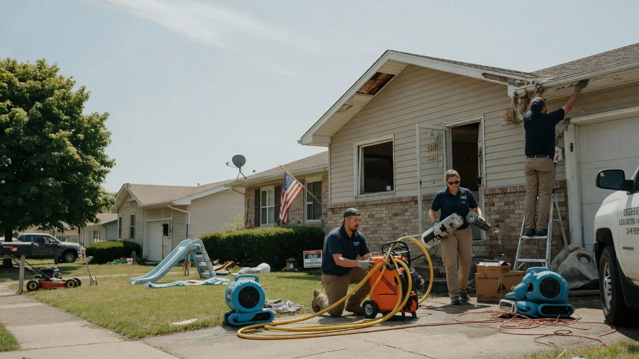 Water Damage Restoration in Monroeville, IN near me